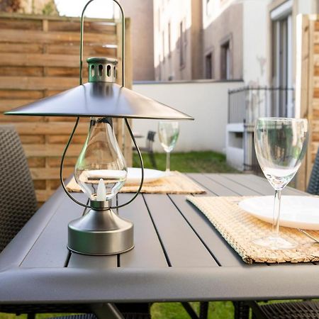 Green Appart Le Chene Rouge Avec Jardin Prive Lägenhet Mulhouse Exteriör bild