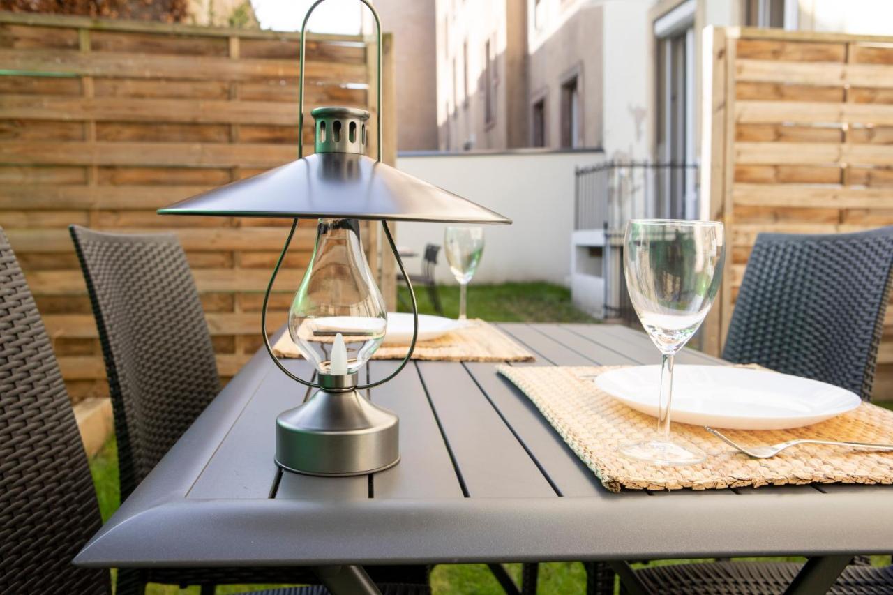 Green Appart Le Chene Rouge Avec Jardin Prive Lägenhet Mulhouse Exteriör bild